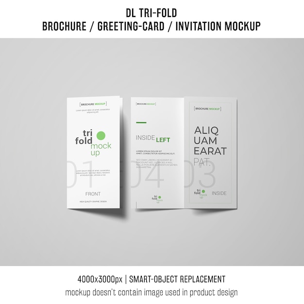 Download Two Trifold Brochure Or Invitation Mockups Psd Template Psd Mockup Exhibition Stand PSD Mockup Templates