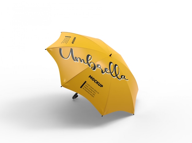 Premium PSD | Umbrella mockup