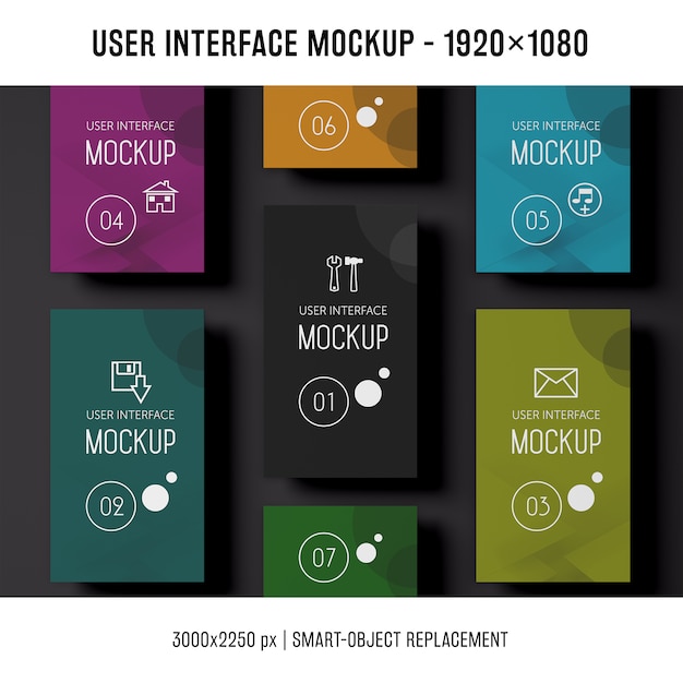 User interface mockup PSD Template - All free Mockups | MockupWorld