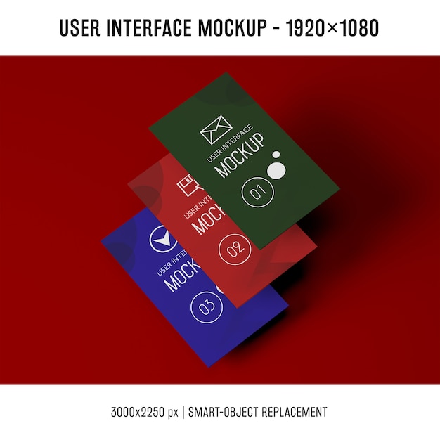 Download Free PSD | User interface mockup