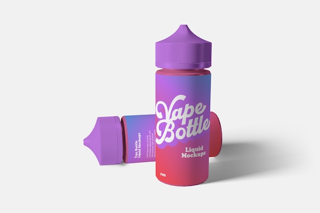 Download Premium Psd Vape Liquid Bottle Mockup