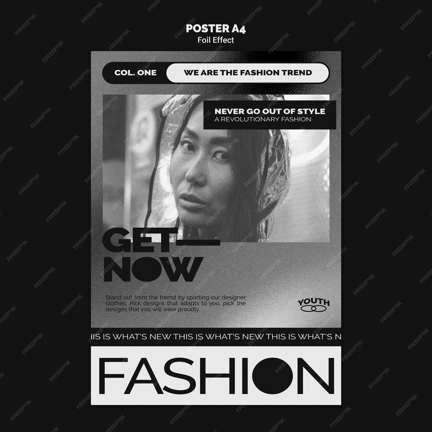 Free PSD Vertical Poster Template For Fashion With Foil Effect free-psd-vertical-poster-template-for-fashion-with-foil-effect