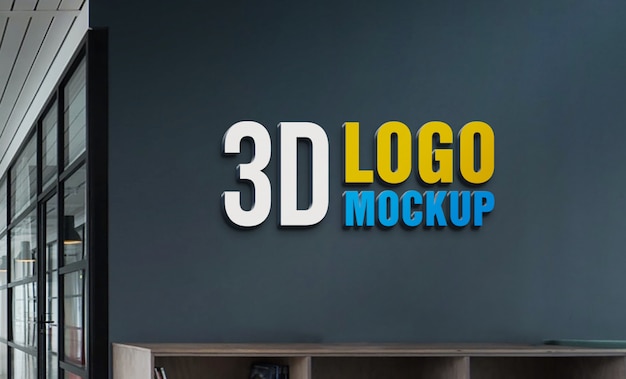 Download Free Wall 3d Logo Mockup Free Office Wall Sign Logo Mockup Premium Use our free logo maker to create a logo and build your brand. Put your logo on business cards, promotional products, or your website for brand visibility.