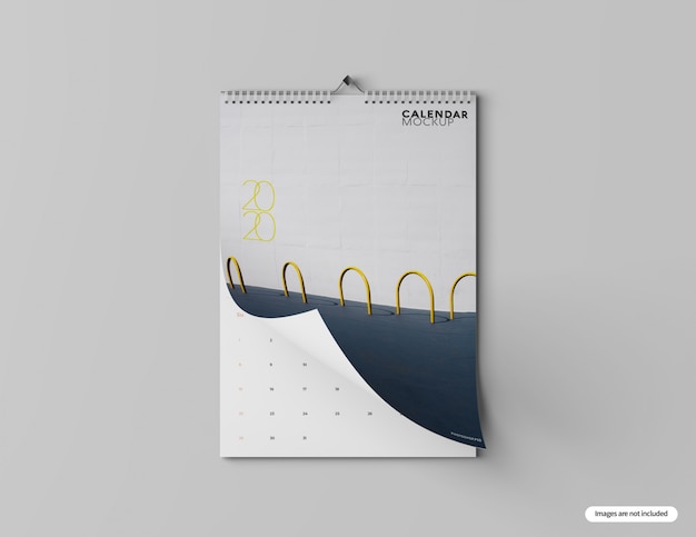 Download Wall calendar mockup | Premium PSD File