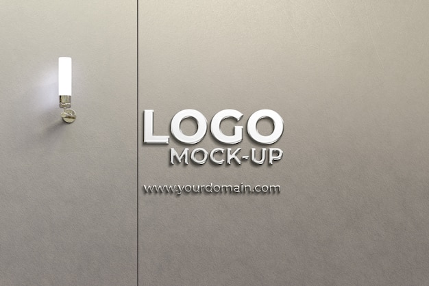 Download Free Wall Logo Mockup Premium Psd File Use our free logo maker to create a logo and build your brand. Put your logo on business cards, promotional products, or your website for brand visibility.