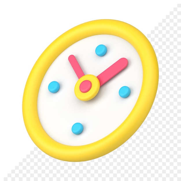 Premium PSD | Watch 3d icon