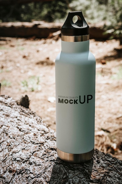 View Cycling Water Bottle Mockup Use Include PSD