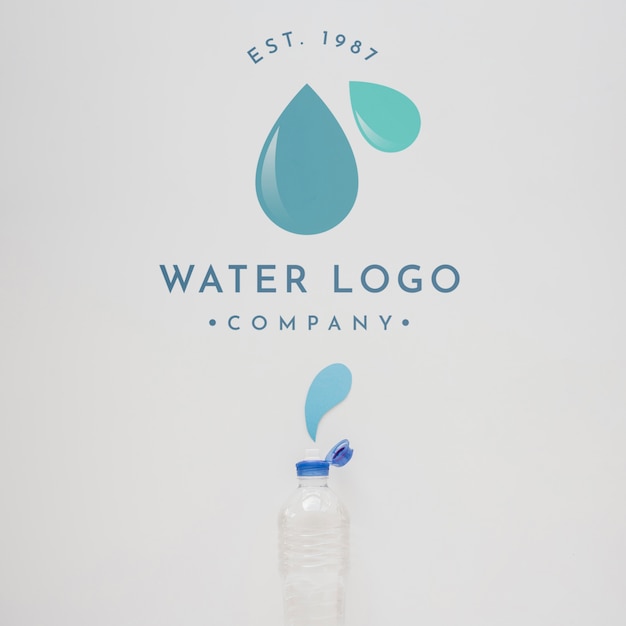 Download Free Water Logo Mockup On Copyspace Free Psd File Use our free logo maker to create a logo and build your brand. Put your logo on business cards, promotional products, or your website for brand visibility.