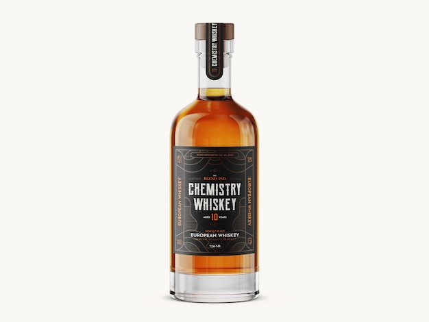 Download Premium Psd Whiskey Bottle Mockup Template