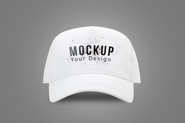 Download Premium PSD | White baseball cap mock up template