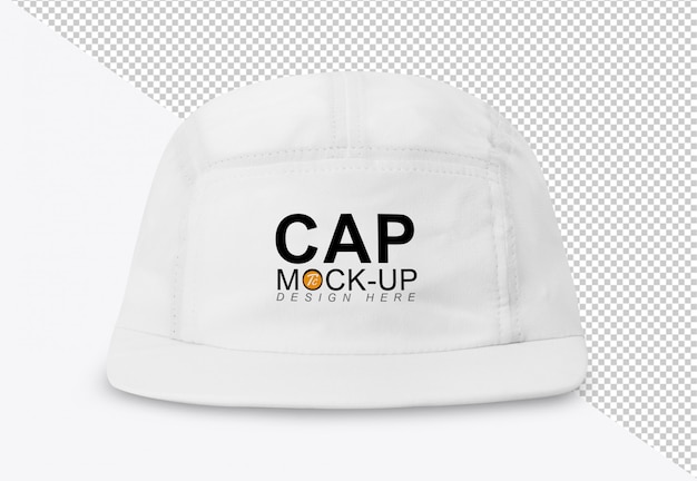 Download White Baseball Cap Mockup Template For Your Design Premium Psd File PSD Mockup Templates
