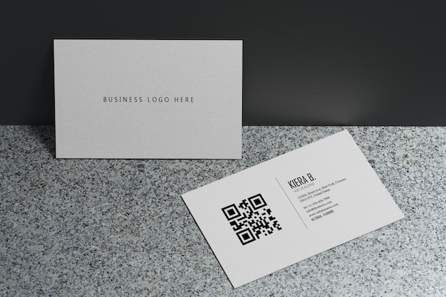 Blank Business Card Template Psd