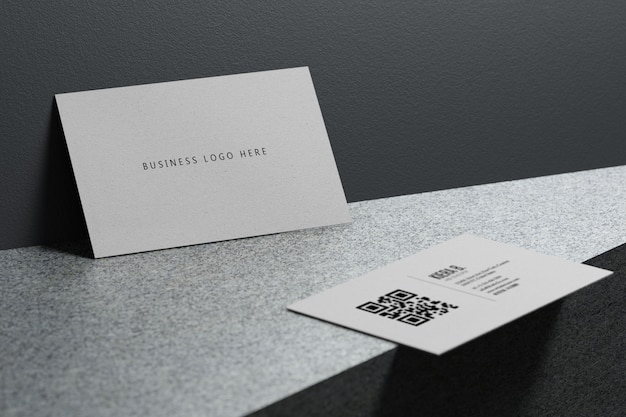 Blank Business Card Template Psd