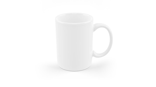 Download White ceramic mug mockup isolated | Free PSD File