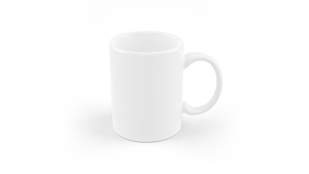 Download White ceramic mug mockup isolated | Free PSD File