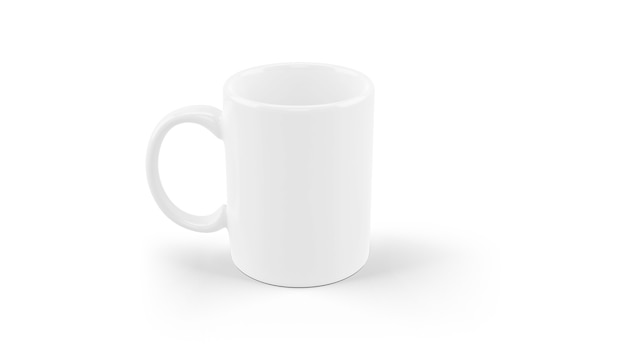 Download White ceramic mug mockup isolated | Free PSD File