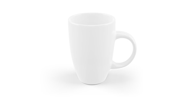 Download Free PSD | White ceramic mug mockup isolated