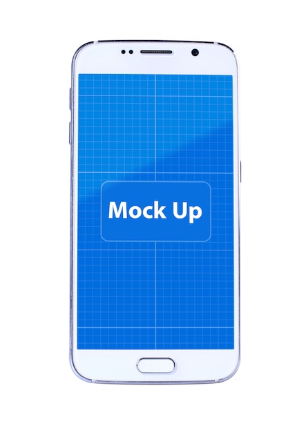 Download White mobile mockup | Premium PSD File