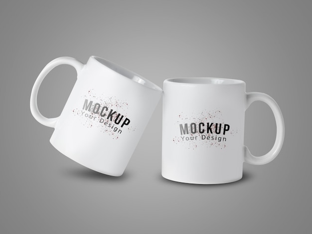 Download White mug cup mockup for your design PSD file | Premium Download