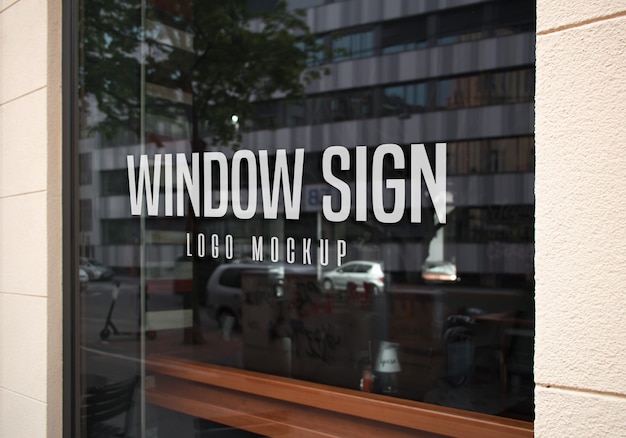 Download 3d Glass Window Logo Mockup Psd Free Download - Free ... PSD Mockup Templates