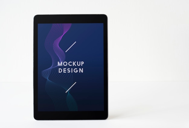 Download Wireless tablet screen mockup template | Free PSD File