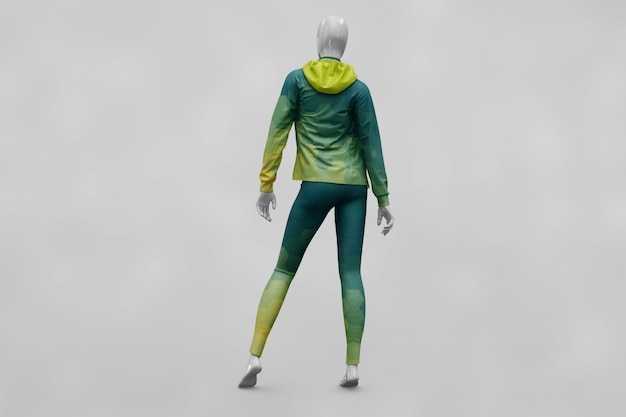 Download Woman sport clothes mock up | Premium PSD File