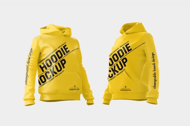 Download Women hoodie mock up | Premium PSD File