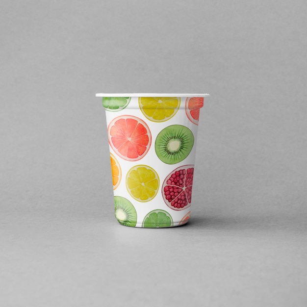 Download Yogurt Cup Mockup Free Psd