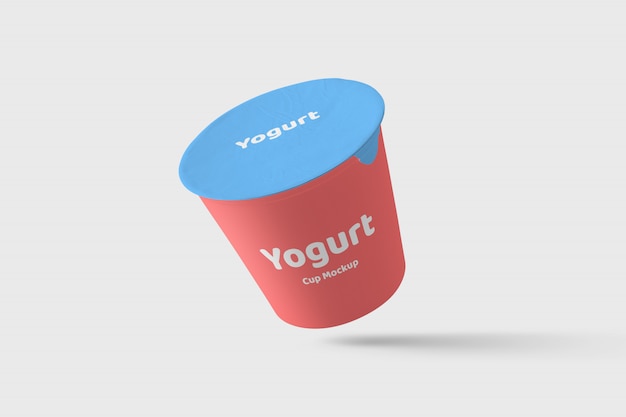 Download Yogurt packaging mockup | Premium PSD File