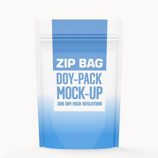 Download Zip pouch bag mock-up PSD file | Premium Download