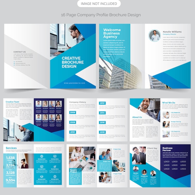 Amazing Company Profile Presentation Template Design - Riset