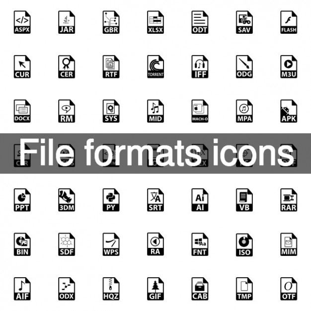 Download Free Vector | 176 file formats icons