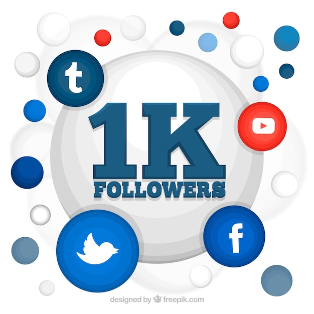 1k followers app