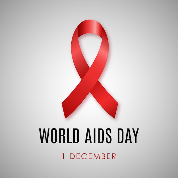 Premium Vector | 1st december world aids day.