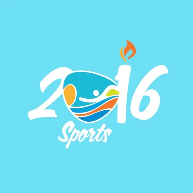 2016 sports logo background