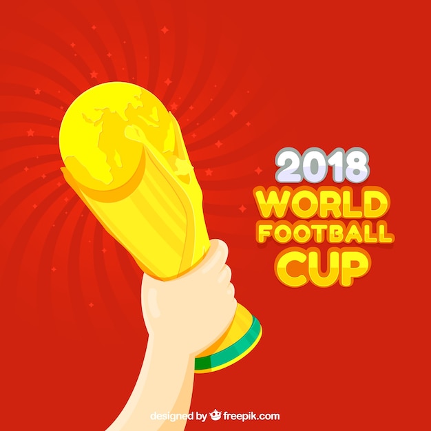 2018 world football cup background
