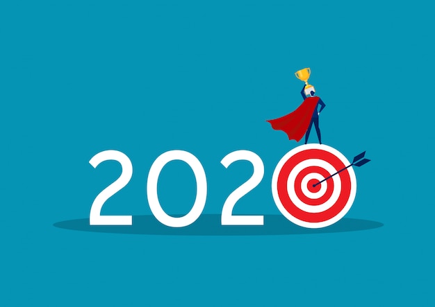 2020 Business Target Goal With Hope And Get Big Reward Premium