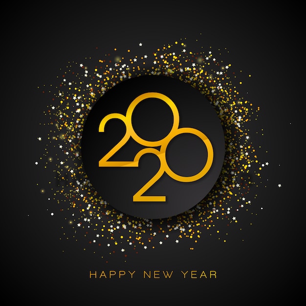 Download Free Download This Free Vector 2020 Happy New Year Illustration With Use our free logo maker to create a logo and build your brand. Put your logo on business cards, promotional products, or your website for brand visibility.
