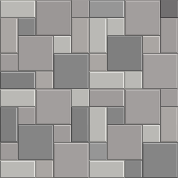 Premium Vector 3d Brick Stone Pavement Texture Background