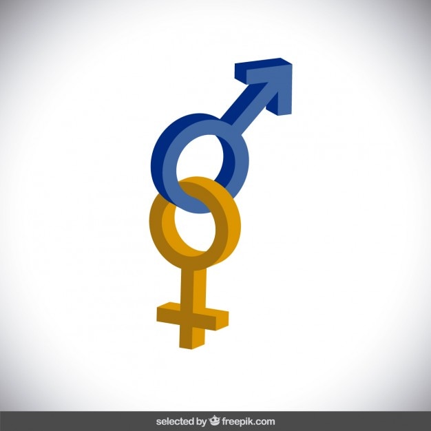 free-vector-3d-gender-icons