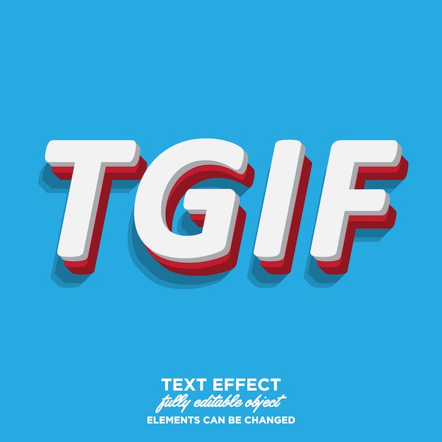 3d layered text style with soft shadow Premium Vector