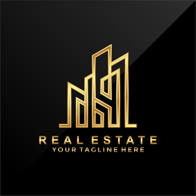 Download Luxury Real Estate Logo Ideas PSD - Free PSD Mockup Templates
