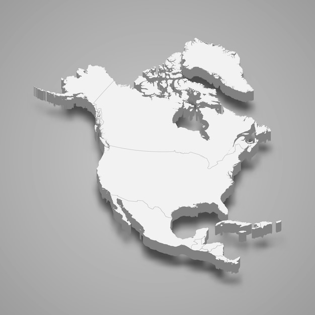 Free Free North America Map Svg 764 SVG PNG EPS DXF File