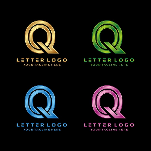 Download Free 3d Modern Luxury Letter Q Logo Design Premium Vector Use our free logo maker to create a logo and build your brand. Put your logo on business cards, promotional products, or your website for brand visibility.
