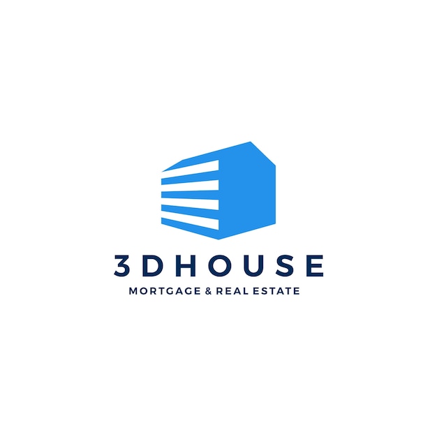 Download 3d perspective house home mortgage architecture logo ...