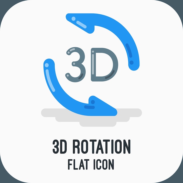 Download Premium Vector | 3d rotation icon