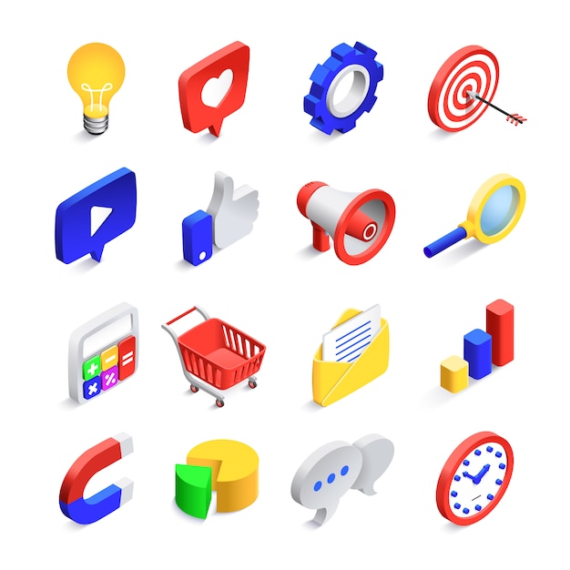 Download Free 3d Social Marketing Icons Isometric Web Seo Likes Sign Business Use our free logo maker to create a logo and build your brand. Put your logo on business cards, promotional products, or your website for brand visibility.