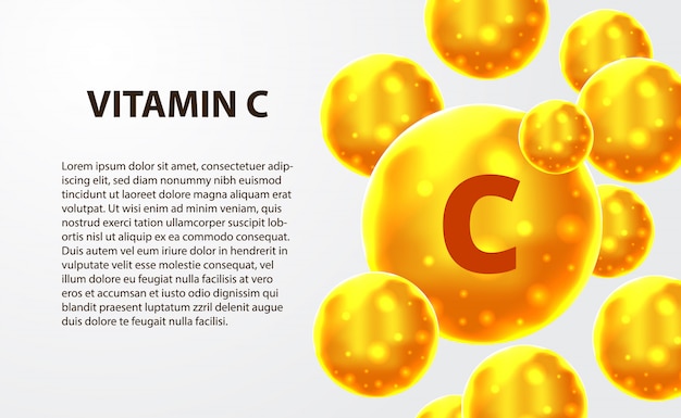 Download Free 3d Sphere Molecule Gold Yellow Vitamin C Premium Vector Use our free logo maker to create a logo and build your brand. Put your logo on business cards, promotional products, or your website for brand visibility.