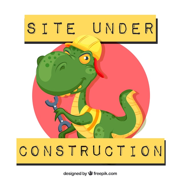404 error background with a dinosaur