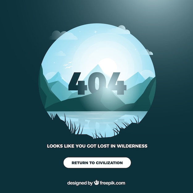 404 error background Free Vector